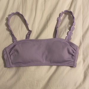 purple target bikini top